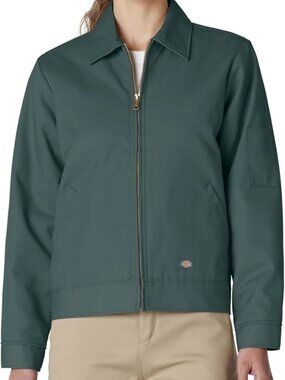 Dickies Insulated Eisenhower Jacket Water Resistant Womens XS Lincoln Green NWT